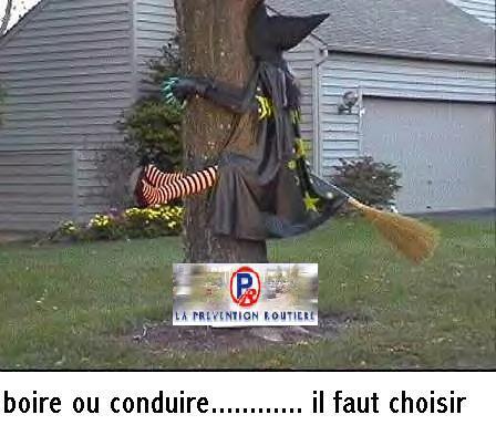 mdr. en plus avec l accident elle se prend le balait dans le cul