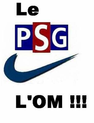 le psg nike l om!!!